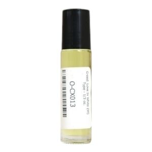 Love in White (W) Aroma Similar All Natural Type Body Oil - 1/3 oz Rollerball